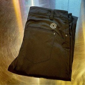 Men’s black 5 pocket Puma golf pants 32x32